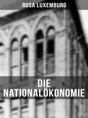 cover image of Die Nationalökonomie